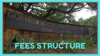 Fees of Goa Medical College 2023 #goamedicalcollege #fees #mbbs