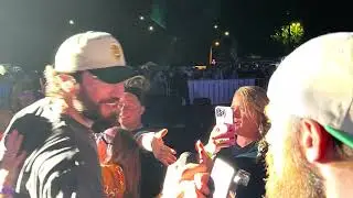 Sam Hunt performing live at the Q Casino in Dubuque, IA.  Aug 14, 2022