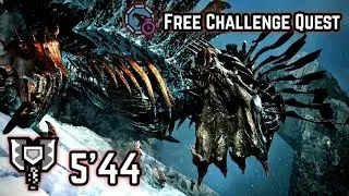 [MHWilds] Charge Blade Run Arch-Tempered Jin Dahaad - 5'44