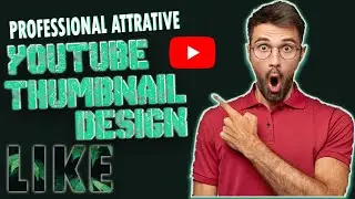 Professional thumbnail design in photoshop new video.