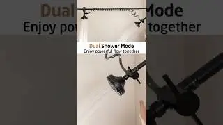 3 Shower Modes in 1: How Our Dual Showerhead Transforms Your Shower (For Couples)