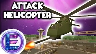 ATTACK HELICOPTER - PVP - Unturned (Funny Moments)