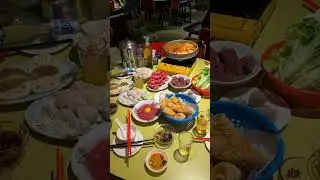pov: hot pot in Hong Kong