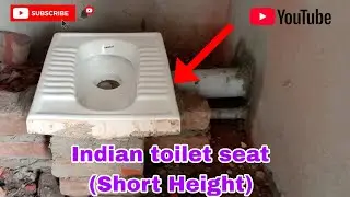 Indian Toilet Seat Short Height Fitting | Step by Step Plumbing Guide in Hindi🚽| Plumbing tutorial! 