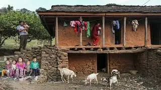 Real Traditional Village Life Style In Nepal - Rural Life Style In Nepal - Country Life Nepal
