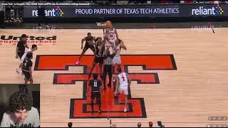 THANGOREACTS Texas Tech vs Houston FULL GAME HIGHLIGHTS | Jan 24,2026| Men's College Basketball