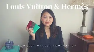 Louis Vuitton Zo&eacute; Wallet & Herm&egrave;s Calvi Cardholder Comparison