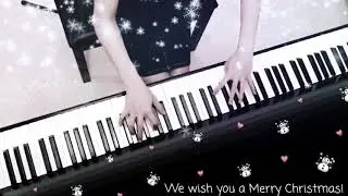 We Wish You a Merry Christmas | piano cover | Ellen Wowor