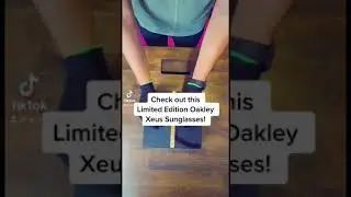 Unboxing The Limited Edition Oakley Xeus Olympic Gold Sunglasses #Shorts