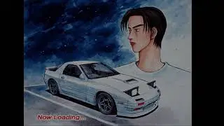 Initial D Special Stage Irohazaka 1st and 2nd rain race