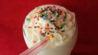 Funfetti Birthday Cake Milkshake - Summer Time Milk Shake