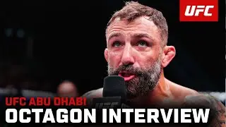 Michael Chiesa Octagon Interview | UFC Abu Dhabi