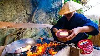 【ぜんざい】焚き火で温める小正月の甘味｜Zenzai by the Fire | Japanese Winter Sweets
