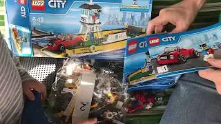 ЛЕГО СИТИ  ПАРОМ. LEGO City Ferry. 60119.