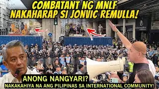 PROFESSOR AT COMBATANT NG MNLF LUMIPAD PA MANILA HUMARAP KAY JONVIC REMULLA‼️