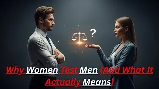 WHY WOMEN TEST MEN #FEMALEPSYCHOLOGY #SELFIMPROVEMENT #PERSONALDEVELOPMENT