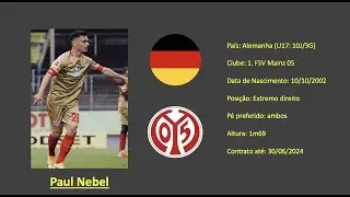 Paul Nebel (Mainz / Germany) 19/20 highlights