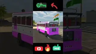 indian bus driving ! #driving #gaming #games #android  !