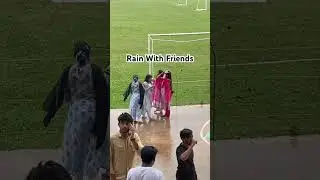 Rain with friends #friends #friendship #rain