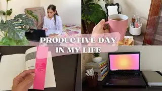 VLOG: A Productive Day in My Life | skincare, studying, self-care, and more…
