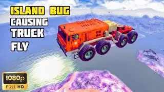 ISLAND BUG CAUSING THE TRUCK FLY | OFF THE ROAD HD OPEN WORLD DRIVING GAME