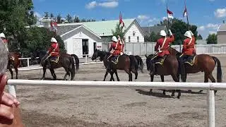 NWMP Musical Ride Canada Day
