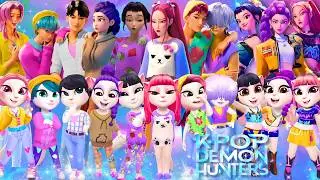 😈🎵 KPOP DEMON HUNTERS ➕️ ANGELA 2 | Huntrix VS Saja Boys | Cosplay Makeover