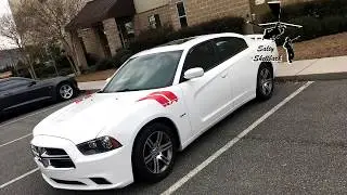 Dodge Charger RT fender stripes