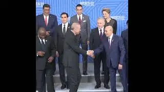 President Erdogan participated in a family photo with the leaders attending the BRICS Summit