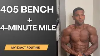 How I’m Training to Bench 405lbs and Run a 4-Minute Mile