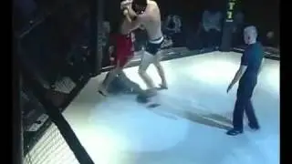Tory Groman vs Aidan Mclaughlin MMA Cage Fight HQ
