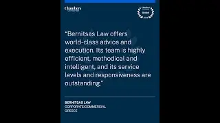 Chambers Global 2024 Rankings: Bernitsas Law