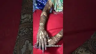 Bridal design ❤️💖#mehandi art by Ansha #please like and subscribe my channel