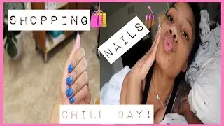 VLOG: HAPPY 2020! GRWM| NAIL DAY| SHOPPING| CHILL DAY| KENSSSY
