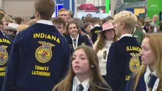 Thousands attend National FFA convention in downtown Indianapolis