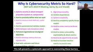 SARR:  A Cybersecurity Metrics and Quantification Framework