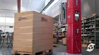 Spinny S350 wrapping machine with special film carrier