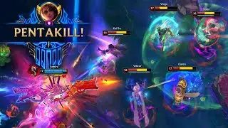 Best PENTA and Random Moments LoL Montage (Vladimir, Samira, Varus, Heimerdinger, Ekko, Gwen) #460