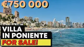 VILLA IN Benidorm, Poniente | First line from the beach - SEA VIEW | Бенидорм, Испания