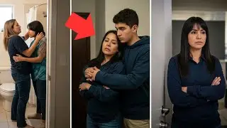 Madre descubre a su hijo adolescente encerrado en el baño con la vecina, la verdad detrás de esto...