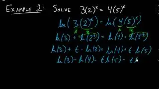Section 1.6.2 - Algebra with Logarithms