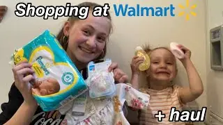 Shopping At Walmart + Haul!