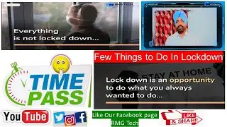 lockdown Time pass Ideas |Best Tips|