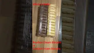 Which is better: Bourbon Cream Biscuits or Custard Cream Biscuits