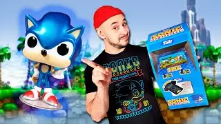 РАСПАКОВКА FUNKO POP: SONIC &ndash; THE HEDGEHOG TEES! РЕДКАЯ ФИГУРКА СОНИКА И КРУТАЯ ФУТБОЛКА!