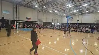 Volitude 18 Black vs Top Flight Volleyball Academy 18 National Black