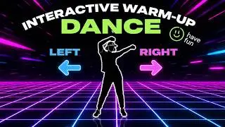 3-Min Fun Left Right 👈👉Dance Workout | Immersive Interactive Warm Up