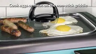Nostalgia BST3AQ Breakfast Station, Aqua