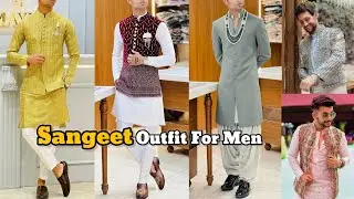 Sangeet Outfit For Men | Sangeet Dress For Men | Wedding Dress For Groom | Wedding Outfit For Men