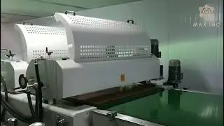21UV Roller coating line   5  Large board wood veneer coating line